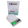Balanza Digital Gramera Henkel BRD09 de 1g a 7kg para Repostería y Cocina Blanco