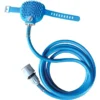 Guante Ducha con Manguera para Perros y Gatos 2.5m - Azul