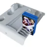 soporte-base-enfriamiento-rgb-ps5-pro Soporte Base Vertical Cooler y Cargador YZC-501 para PS5 Slim / Pro RGB - Blanco