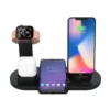 Cargador Inalámbrico 6 en 1 para iPhone, Android, Apple Watch y AirPods