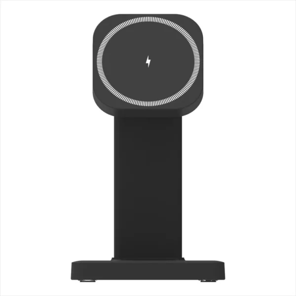 soporte-carga-vertical-inalambrico-h301-frente Cargador Inalámbrico Magnético 3 en 1 para iPhone, Apple Watch y AirPods