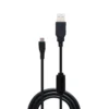 cable-cargador-mando-ps4-3-metros-seisa-hys-p4s030-negro Cable Cargador USB para Mando PS4 3 Metros Seisa HYS-P4S030 - Negro