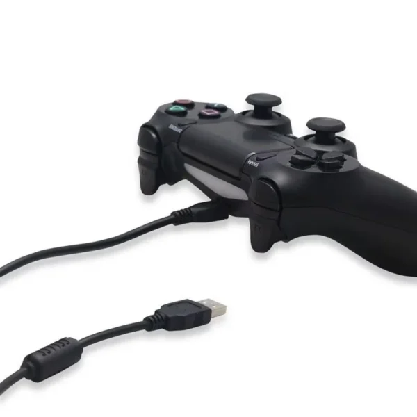 cable-usb-carga-rapida-playstation-4-largo Cable Cargador USB para Mando PS4 3 Metros Seisa HYS-P4S030 - Negro