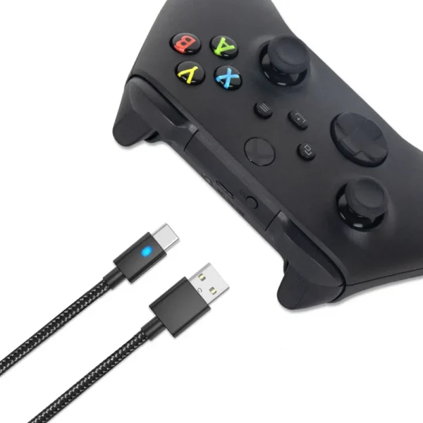 bateria-dobe-xbox-series-original-contenido-empaque Batería Recargable Dobe 1200mAh para Mandos Xbox Series S/X + Cable Trenzado 3m