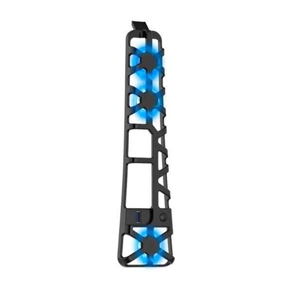 cooler-ventilador-ps5-slim-dobe-tp5-3538-negro Cooler Ventilador Dobe TP5-3538 para PS5 Slim, 3 Velocidades, Luces LED y Puerto USB