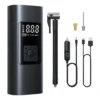 compresora-digital-pantalla-lcd-power-bank-linterna-led Mini Compresor De Aire Inflador Portátil 150 PSI Seisa AF-C04 - Negro
