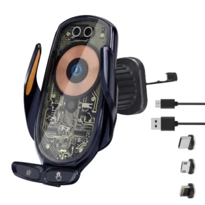 Soporte Holder Inteligente Cargador Inalámbrico WH-V6 Para Auto