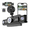 Kit de Cámara para Auto Dashcam 4 Lentes 2K WiFi CD-Y18 - Negro