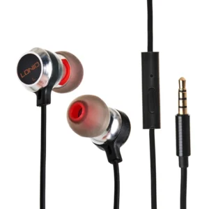Audífonos In-Ear con Micrófono LDNIO HP02 Jack 3.5mm - Negro