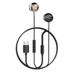 Audífonos In-Ear LDNIO HP09C con Micrófono y Conexión Tipo C - Negro