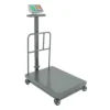 Balanza Electrónica Industrial Valtox 600 Kg - Precisión 100g con Ruedas LP600SPR Plateado