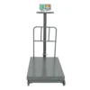 Balanza Electrónica Industrial Valtox 600 Kg - Precisión 100g con Ruedas LP600SPR Plateado