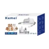 Kit de Aseo para Mascotas y Cortadora de Pelo con Aspiradora Kemei KM-CW2097