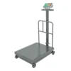 Balanza Electrónica Industrial Valtox 600 Kg - Precisión 100g con Ruedas LP600SPR Plateado