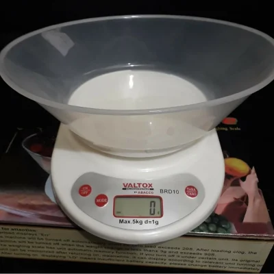 Balanza Digital Gramera de Cocina Valtox 1gr a 5kg con Bowl BRD10LC